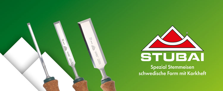 Stubai-Kork Stemmeisen Serie 357... hervorragendes Griffgefühl und optimale Kraftübertragung