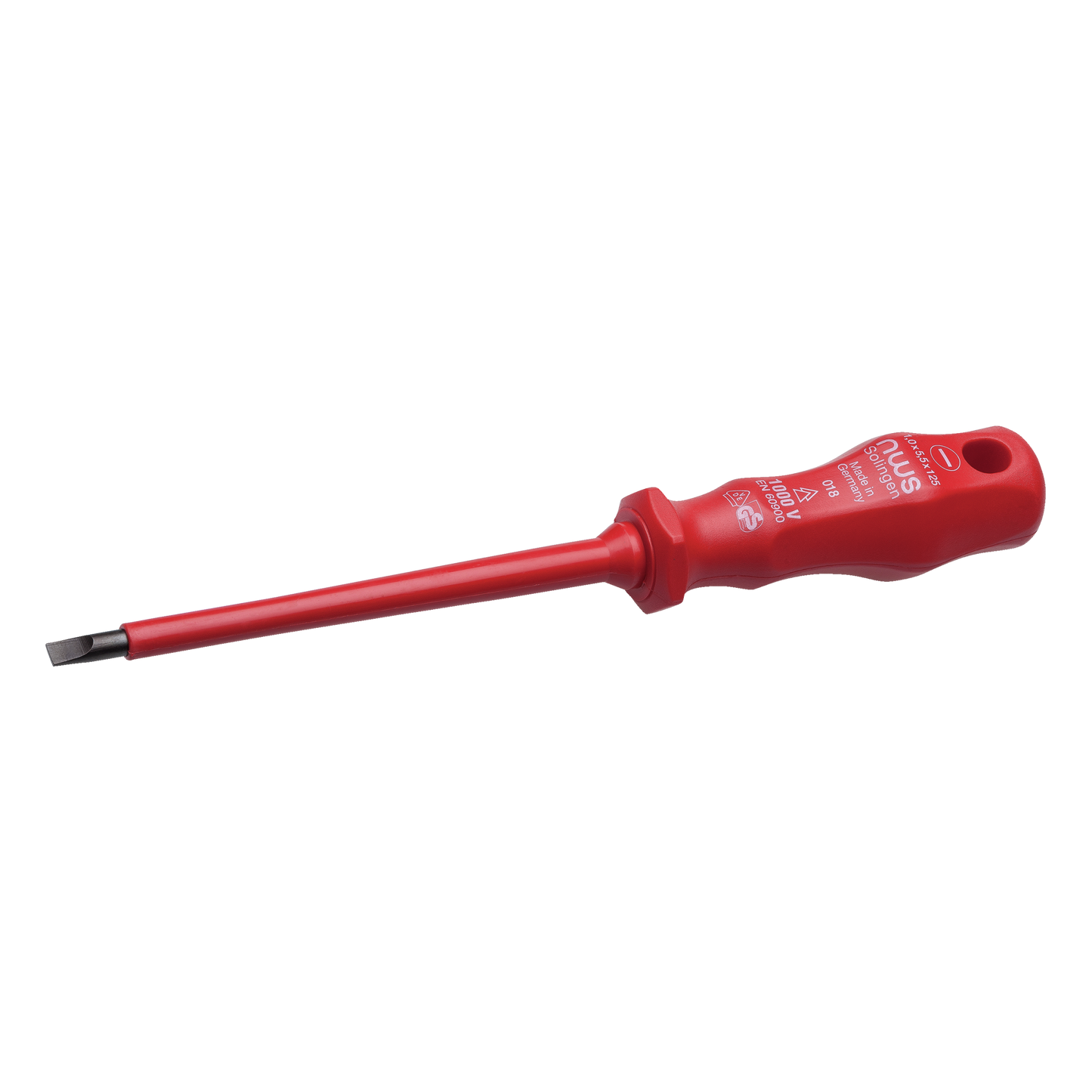 NWS VDE-Schraubendreher-Satz 086-5 | fünf teilig | Schlitzschraubendreher PH1 | Schlitzschraubendreher 2,5mm und 4,0 mm und 5,5mm | Spannungsprüfer Wechselspannung