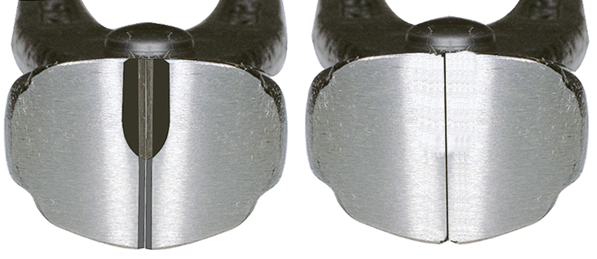 STUBAI Betonzange / Armierungszange Bewehrungszange 250 mm | polierter Kopf | trennt Betonstahl | trennt Draht | biegt und greift Stahl |