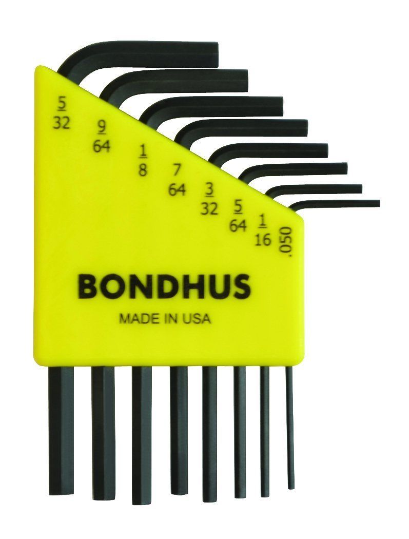 Bondhus Winkelschlüssel-Satz 6-kant HLX8S, 8-tlg.