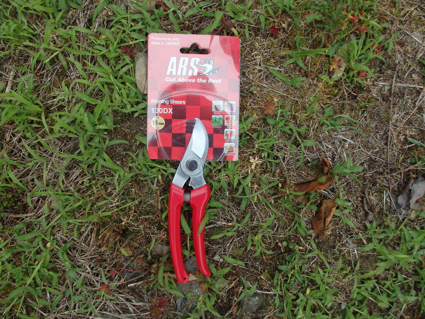 ARS Garten/Rosenschere 130DX speziell für Frauen Geeignet für den Schnitt von Zweigen, Ästen und anderen Pflanzen, ideal für den Einsatz in jedem Garten