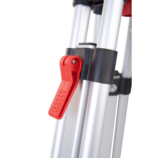 NESTLE Nivellierstativ Aluminium Mittelschwere Qualitätsausf., 90-170cm, runde Kopfplatte