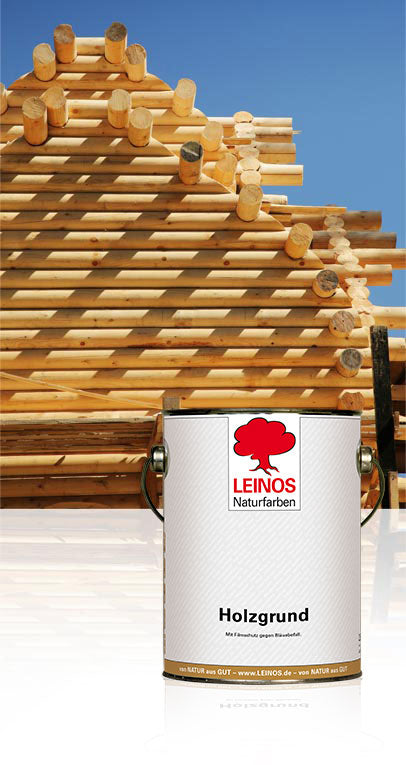 Holzgrund 30,00 l Offenporige Holzgrundierung für nachfolgende Lack- und Lasuranstriche. Für außen: Mit Filmschutz gegen Bläuebefall.