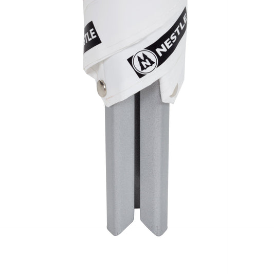 NESTLE Warnpyramide 70 cm, Achtung (VZ101), weiß, mit Feder