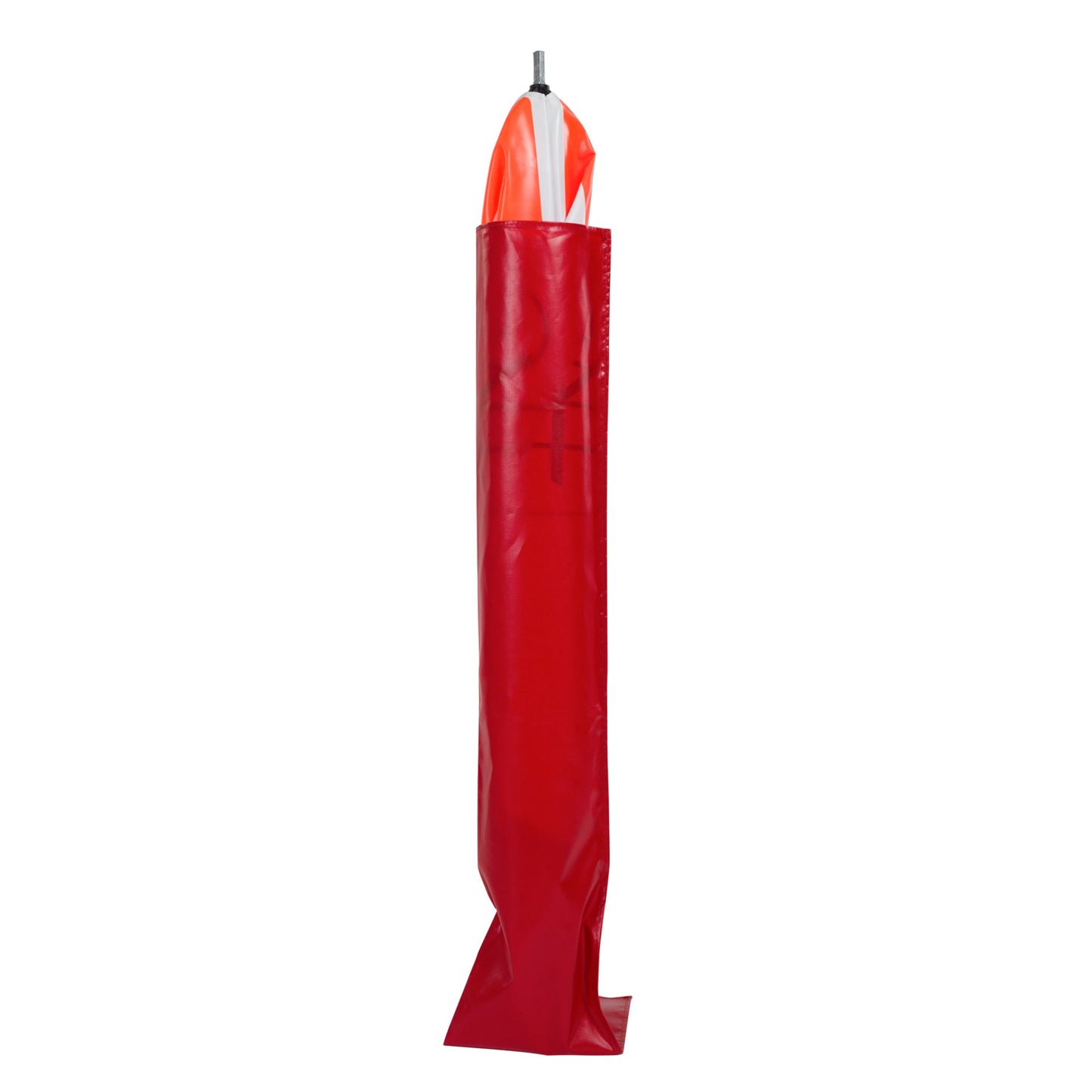 NESTLE Warnpyramide 90 cm, Schaufelmann (VZ123), mit Mittelfuß