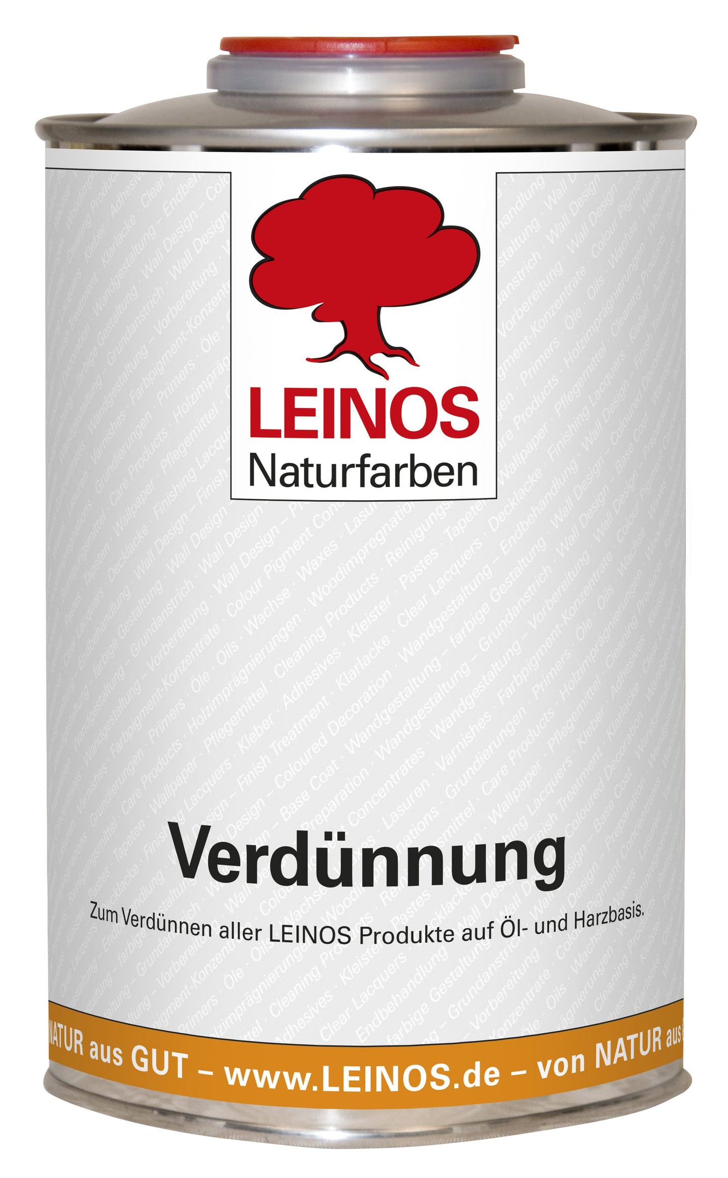 LEINOS 200 Verdünnung 1 Liter | Zum Verdünnen aller öligen Produkte sowie zur Reinigung der Arbeitsgeräte. Auch als Fleckentferner geeignet.