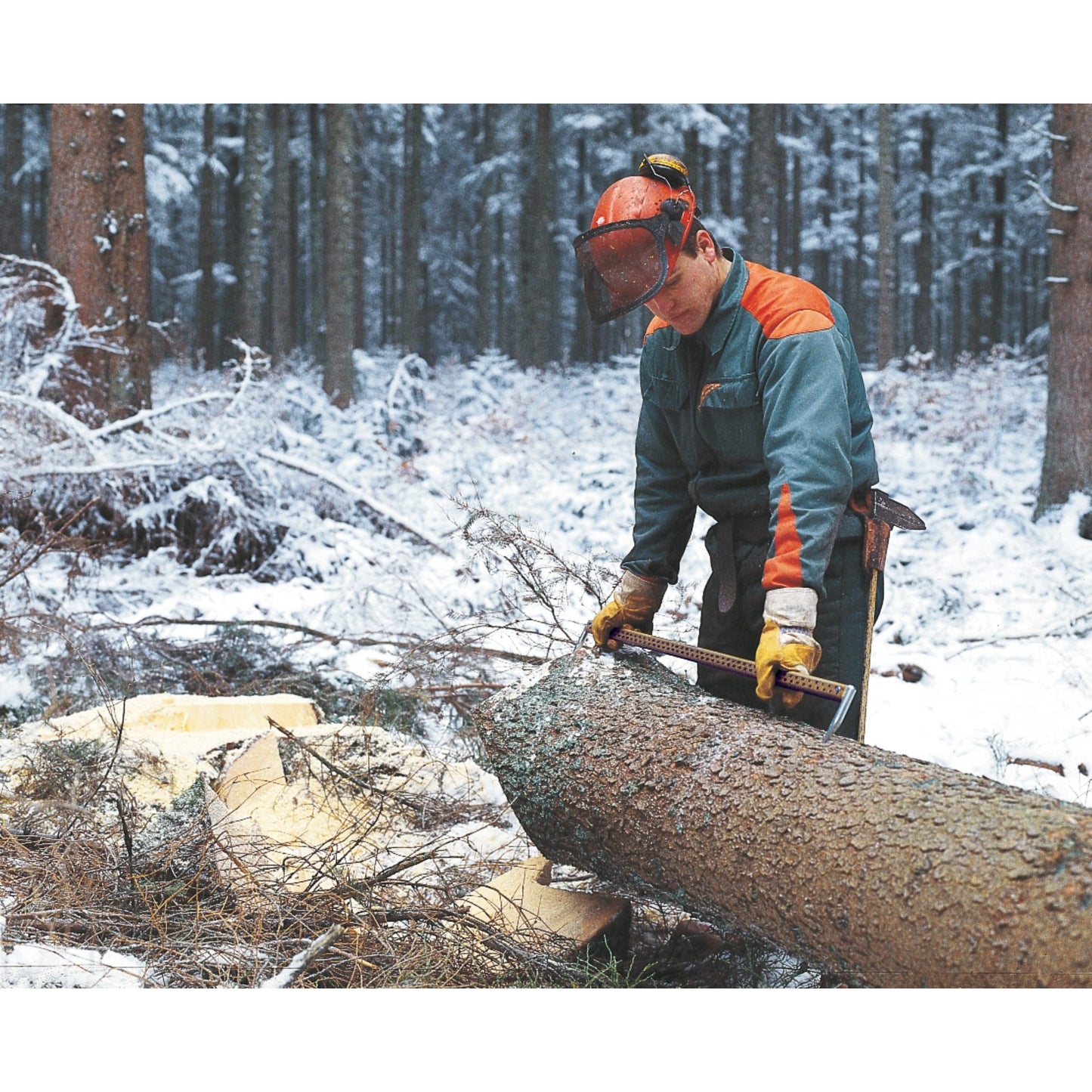 Anreißmeterstock 100 cm, Aluminium