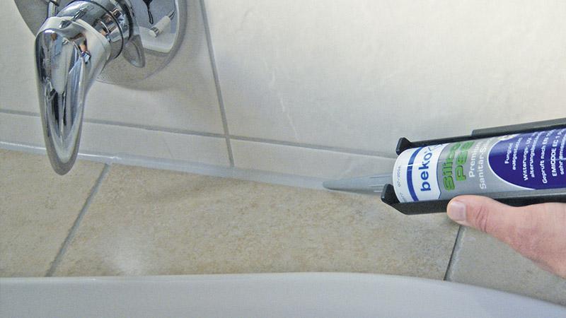 Beko Silicon PSS Premium-Sanitär-Silicon 310 ml ZEMENTGRAU