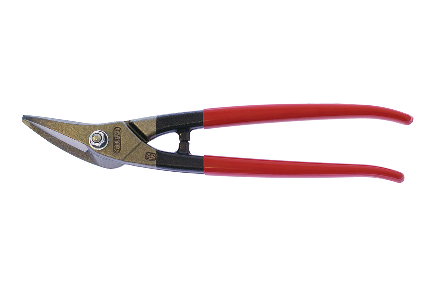 STUBAI Kombi-Blechschere, links, 280 mm – PVC-isoliert, präzise & langlebig für Metallbleche, geschwungene & gerade Schnitte, ergonomischer Griff, robust & hochwertig für Handwerk & Industrie