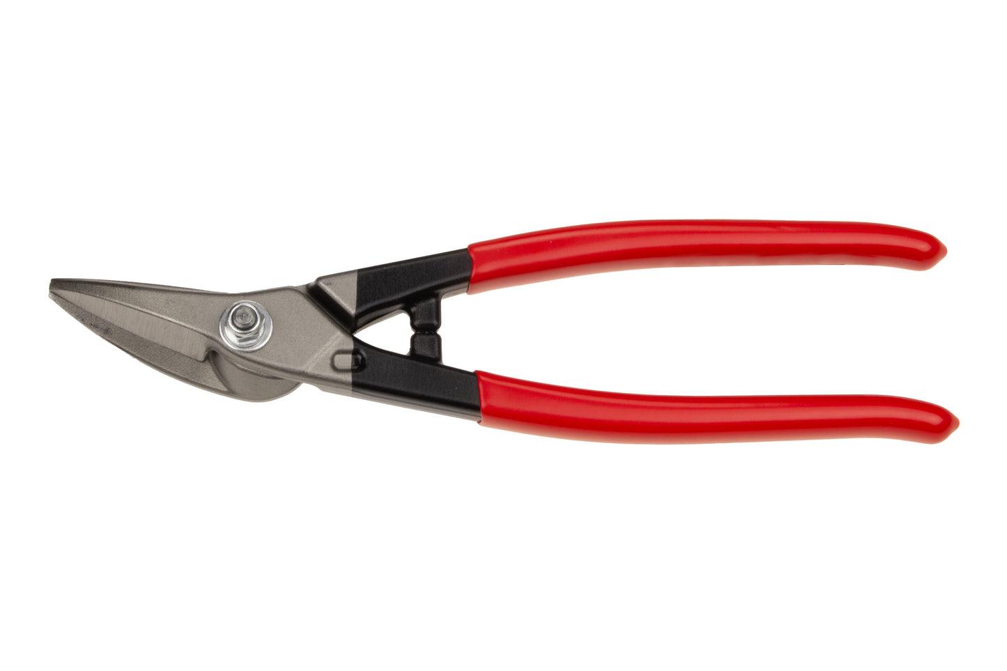 STUBAI Mini Kombi Blechschere PVC-isoliert, links – 200 mm – induktiv gehärtet 60–62 HRC – Kurvenschnitte & durchlaufende Schnitte – Profi-Blechschere mit rutschfestem Griff