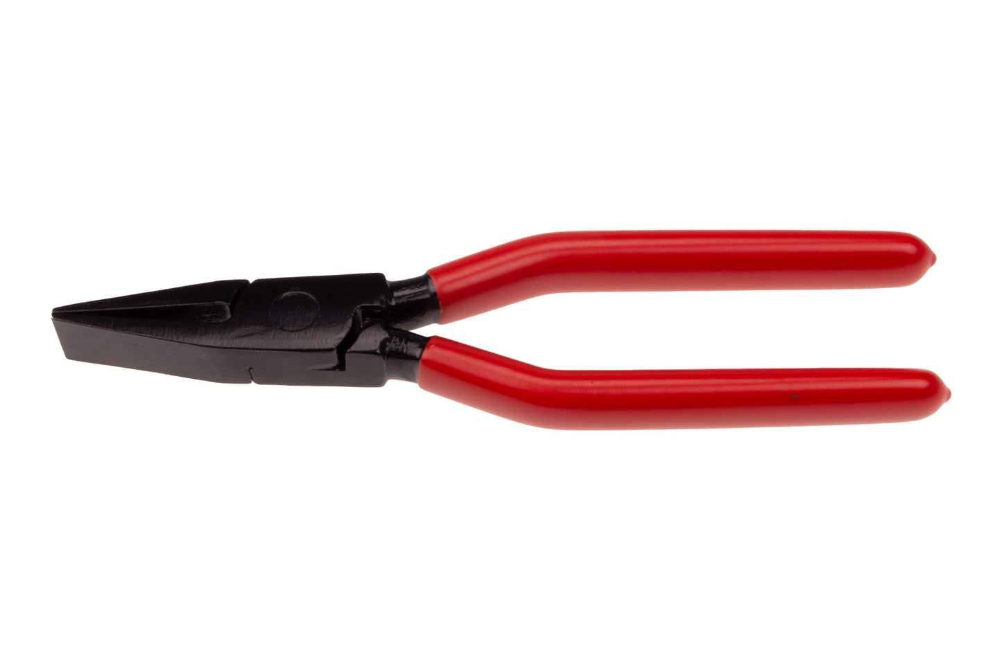 STUBAI Falzzange Medium, gerade 20 mm | Optimierte Geometrie mit kurzem Griff für feines Arbeiten | Spenglerwerkzeug aus C45 Carbonstahl | Schwarz KTL-beschichtet | Länge 230 mm, Gewicht 480 g