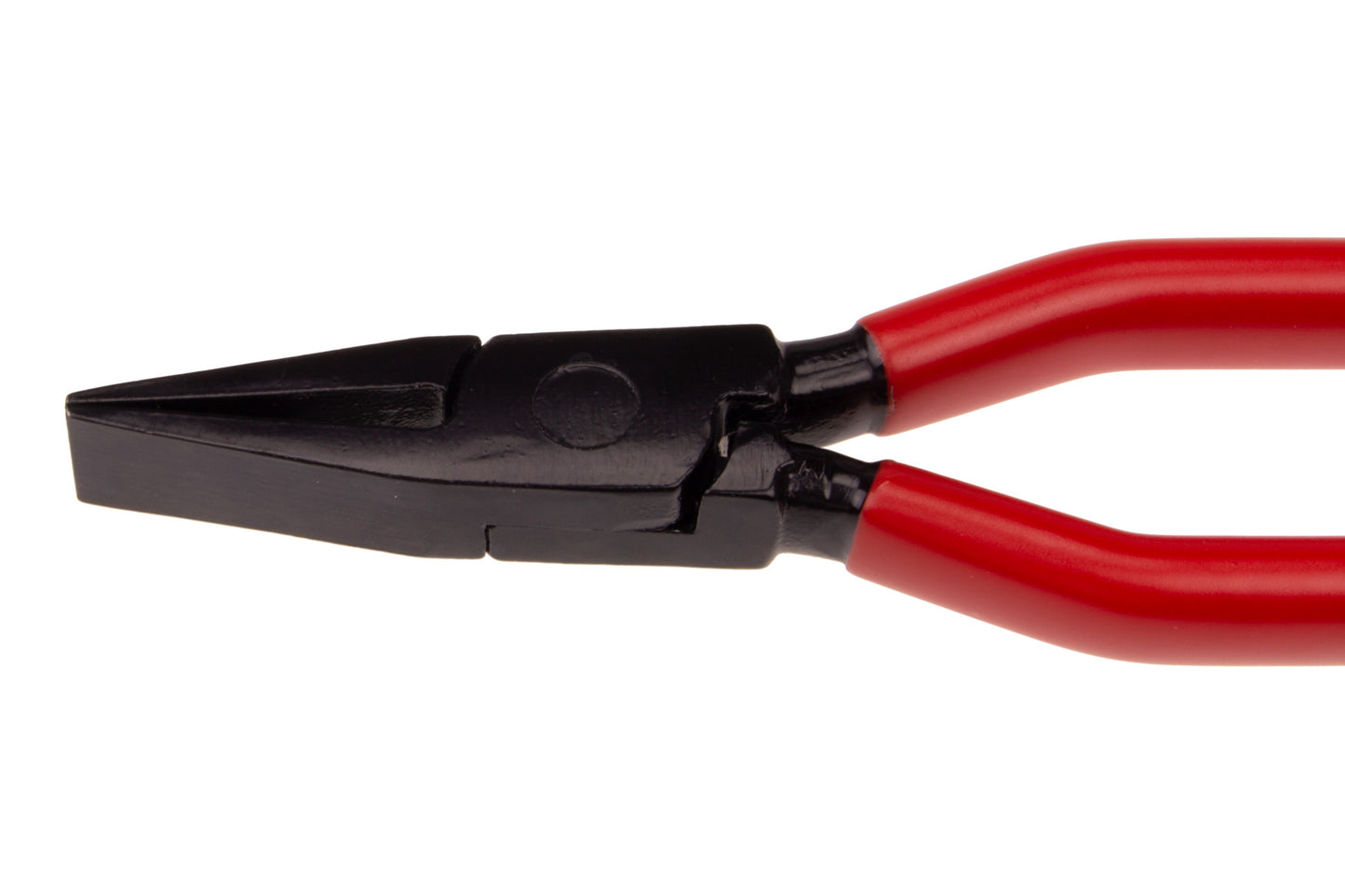 STUBAI Falzzange Medium, gerade 20 mm | Optimierte Geometrie mit kurzem Griff für feines Arbeiten | Spenglerwerkzeug aus C45 Carbonstahl | Schwarz KTL-beschichtet | Länge 230 mm, Gewicht 480 g