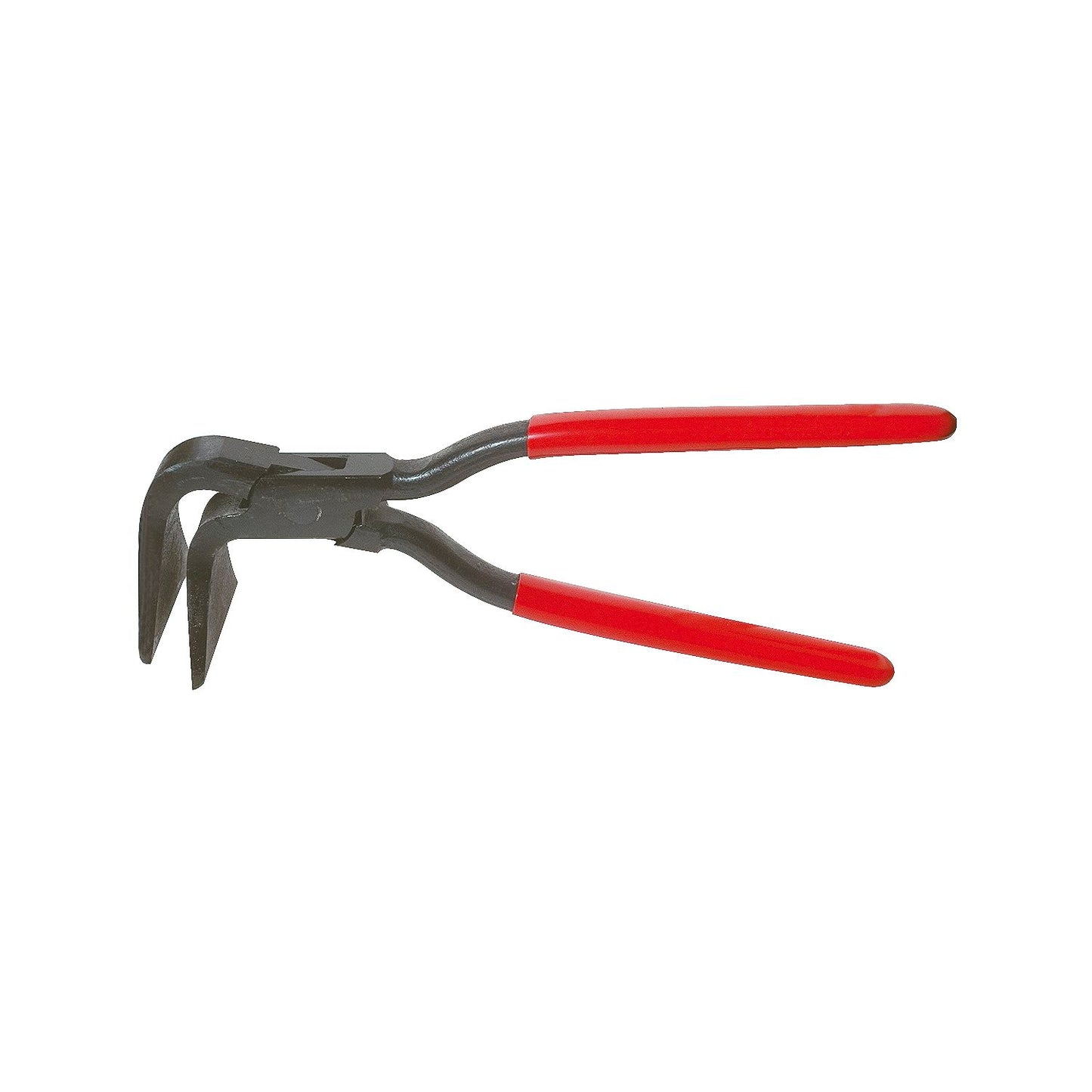 STUBAI Falzzange 90° gebogen, mit durchgestecktem Gewerbe 18mm - 282218 | Falzen von Blechen | zum Biegen und Formen von Kanten | Falzen an Blechen