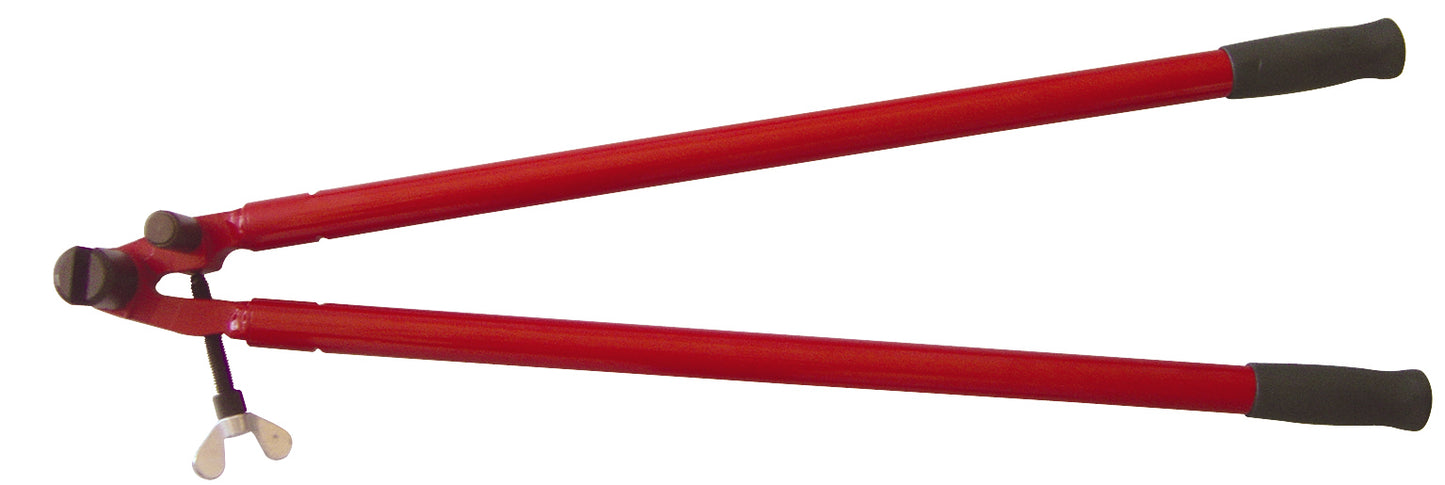 STUBAI Rinnenträger-Abbiegezange 800 mm | Biegewinkel schnell verstellbar | Abgleitrolle aus vergütetem Stahl | Aluminiumrohrhebel mit Grip | Dachdecker- & Spenglerwerkzeug 282410