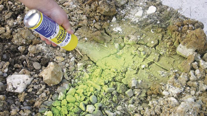 Beko TecLine Markierspray 500ml Leuchtgrün
