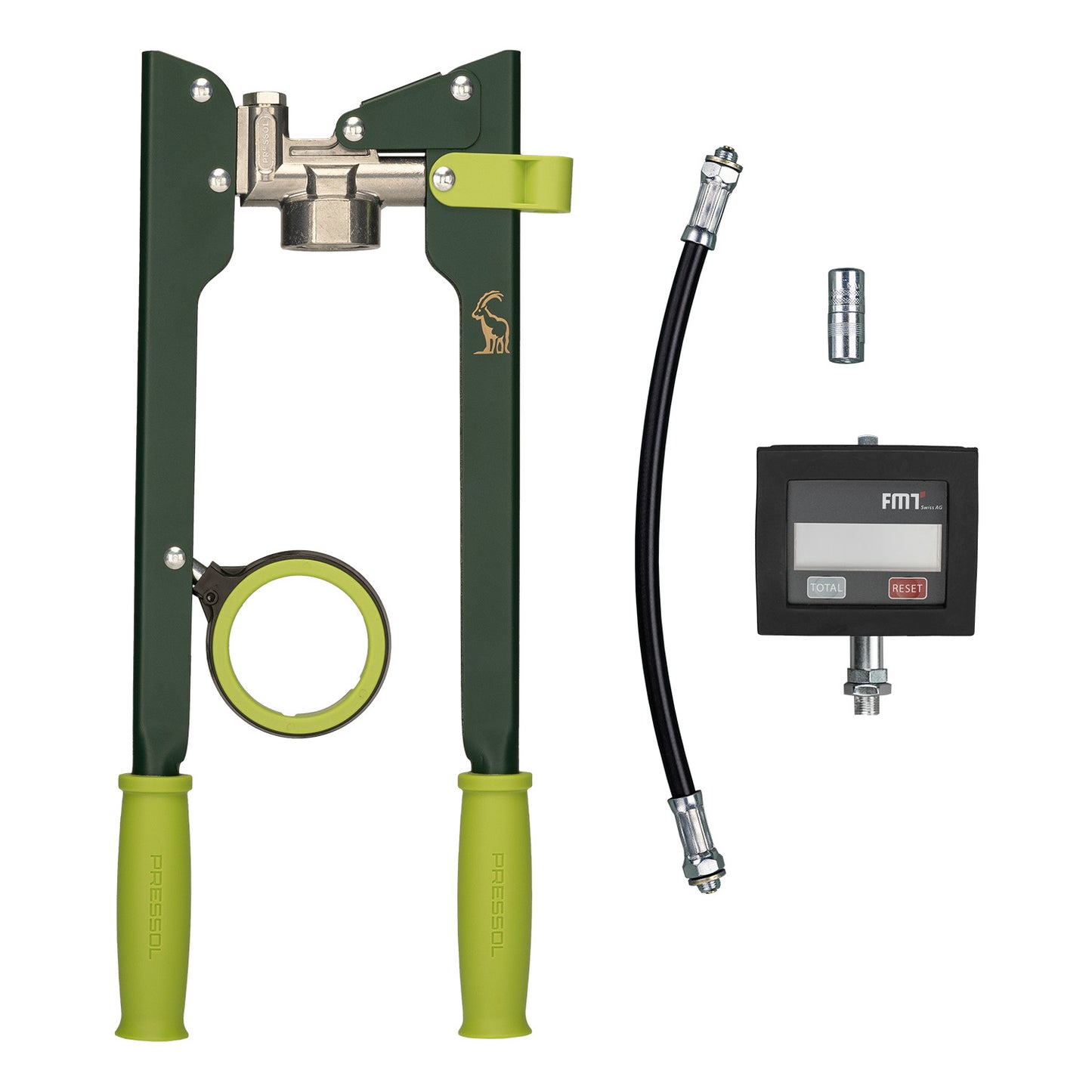 Pressol Multikartuschen-Fettpresse ZHFP-G 1/8"-PZ-MU-EBZD