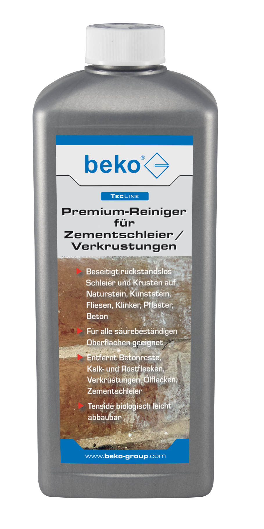 Beko TecLine Premium-Reiniger für Zementschleier/Verkrustungen