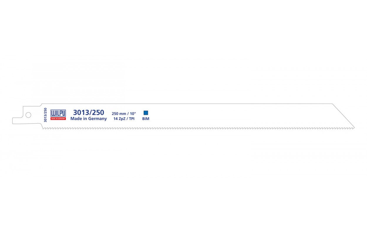 Wilpu 5 Säbelsägeblätter für Metall 250x19x0,9mm Z14