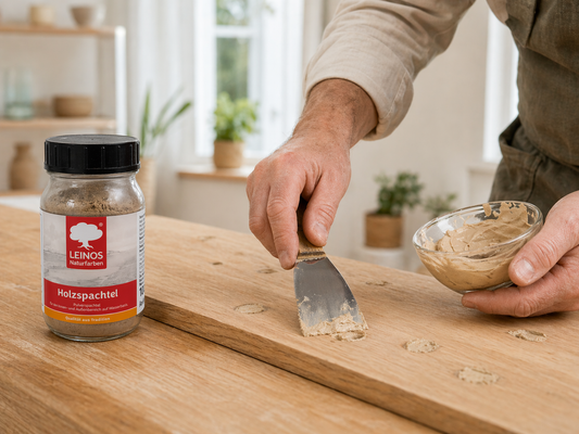 LEINOS 337 Holzspachtel 0,1l, Räuchereiche