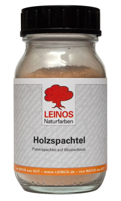 Holzspachtel 337 Kirsche (426) 0,5 Liter – Pulverspachtel für Holz innen & außen | schleifbar & überlackierbar | Farbe Kirsche | wasserbasiert | für Risse & Astlöcher