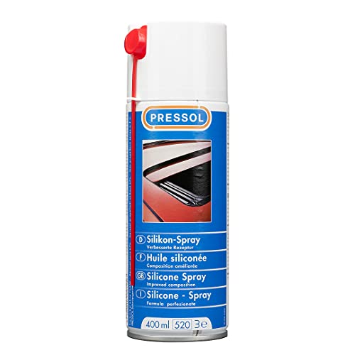 Pressol Silikon-Spray, Spraydose-Spritzrohr-400 ml