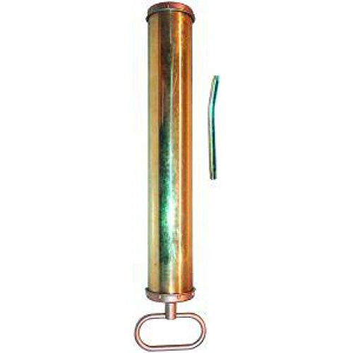 Pressol Saug- und Druckspritze-1000 ml, Messing-poliert-Zinkdeckel