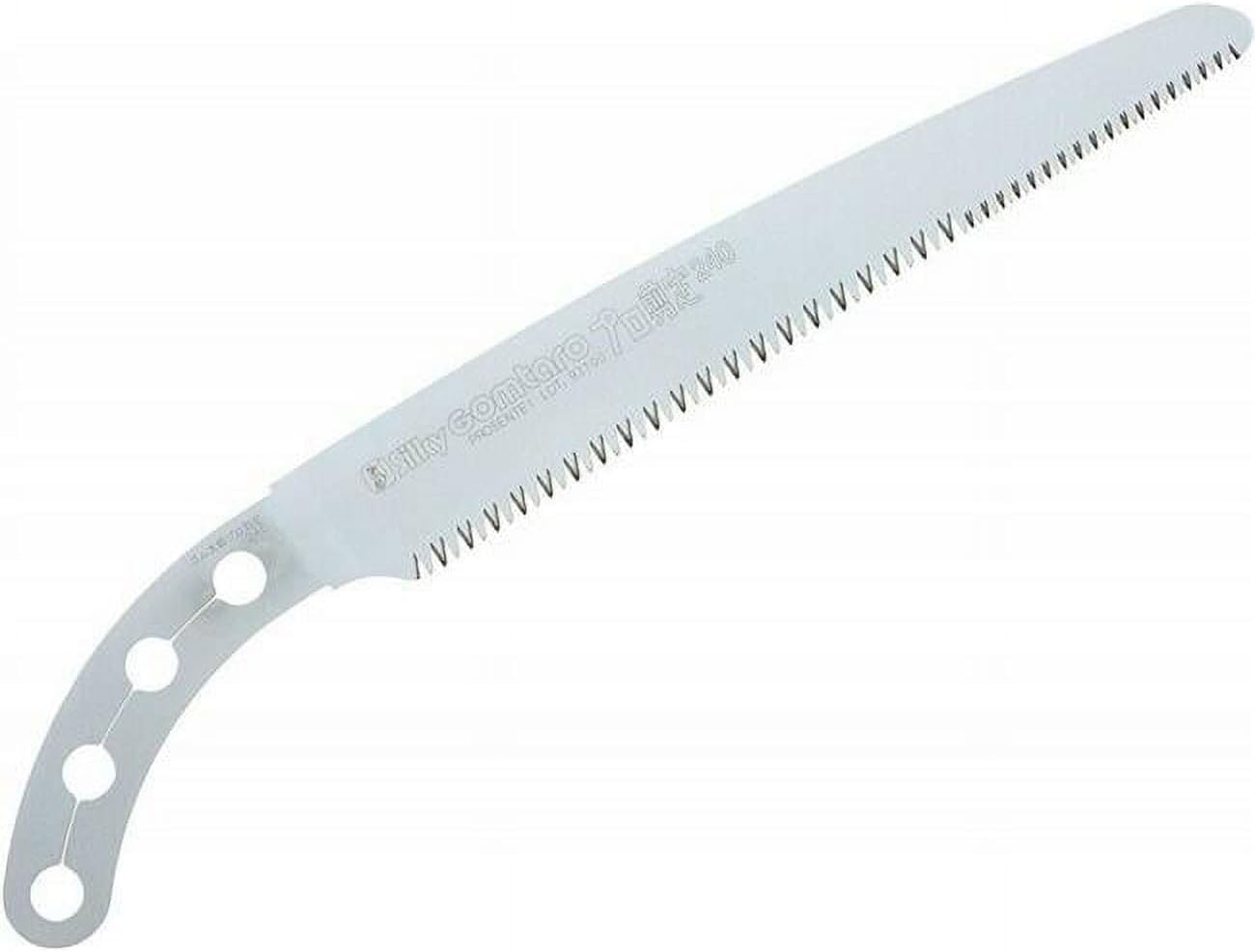 Silky Ersatzblatt Gomtaro Pro-Sentei 240 mm – Japansägeblatt mit Fein- und Grobverzahnung, 14/8 Zähne je 30 mm, hartchrombeschichtet für präzise Schnitte in Holz und Baumpflege