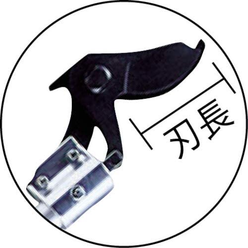 ARS Astschere Baumschere Y-Schere Y-185-1.5 Alu – Langarm-Astschere mit 180° drehbarem Schneidkopf, Schultergurt und Aluminiumgestänge für müheloses Schneiden von Ästen bis Ø 40 mm, ergonomisch und stabil