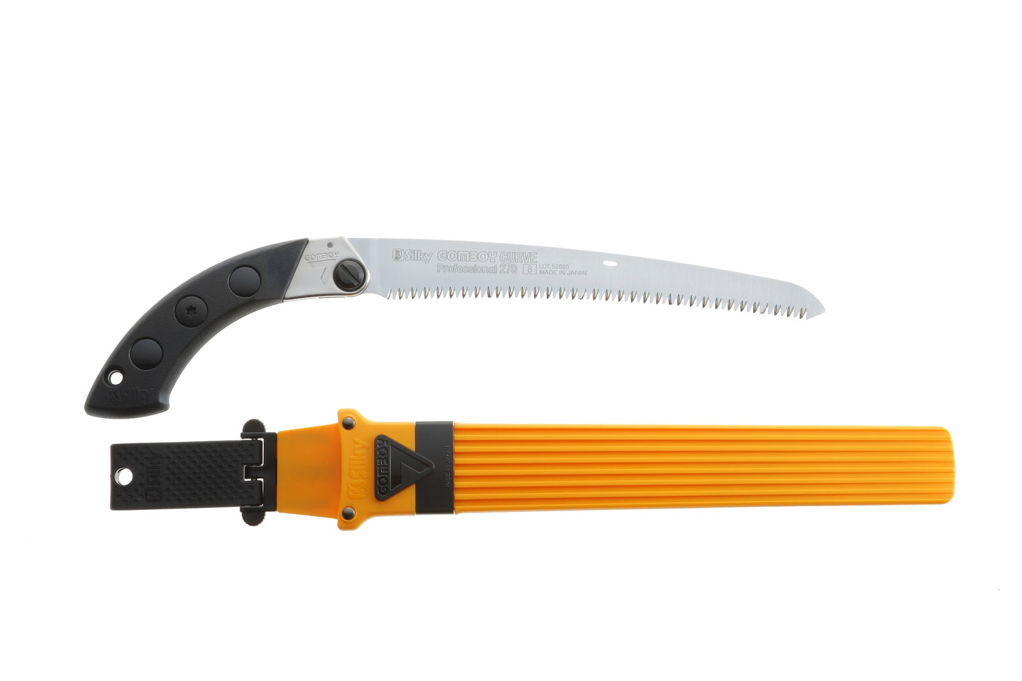Silky japanische Säge Gomboy Curve 270mm, 8 ZpZ grob, mit gebogener Klinge