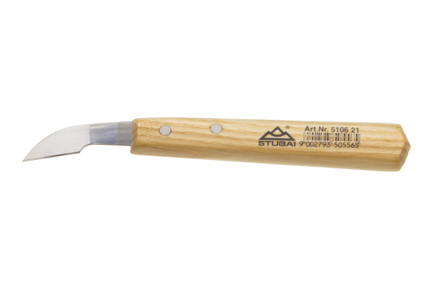 STUBAI Schnitzersatz S520 „Einsteiger 52“ | 4-teiliges Schnitzwerkzeug-Set mit Rolltasche | Für kleine Figuren, Ornamente, Reliefs & feine Holzarbeiten | Hochwertige Qualität, ideal für Einsteiger