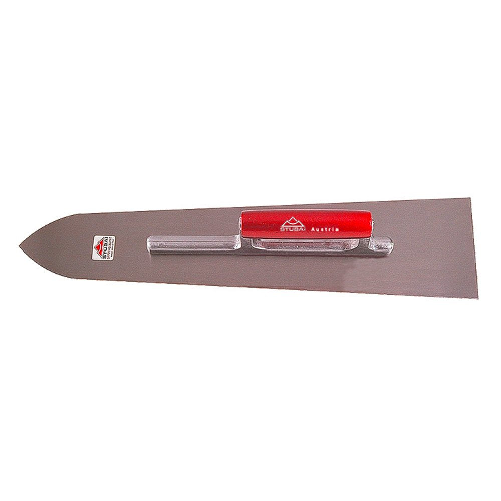 STUBAI Bodenlegerkelle / Estrichkelle 500X120mm – Hochwertige, rostfreie Edelstahlkelle mit ergonomischem Griff für präzise Bodenverlegearbeiten, optimaler Größe und leichtem Gewicht für komfortable Handhabung