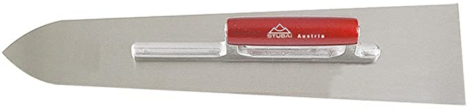 STUBAI Schweizer Bodenlegerkelle800X110mm – Hochwertige, rostfreie Edelstahlkelle mit ergonomischem Griff für präzise Bodenverlegearbeiten, optimaler Größe und leichtem Gewicht für komfortable Handhabung