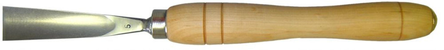 STUBAI Eisschnitzeisen, pol., Erlenh. Form 5 30 mm