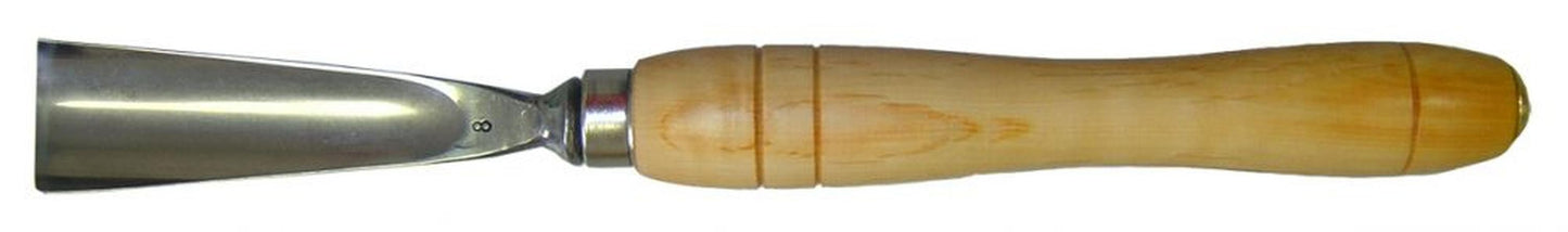 STUBAI Eisschnitzeisen, pol., Erlenh. Form 8 35 mm