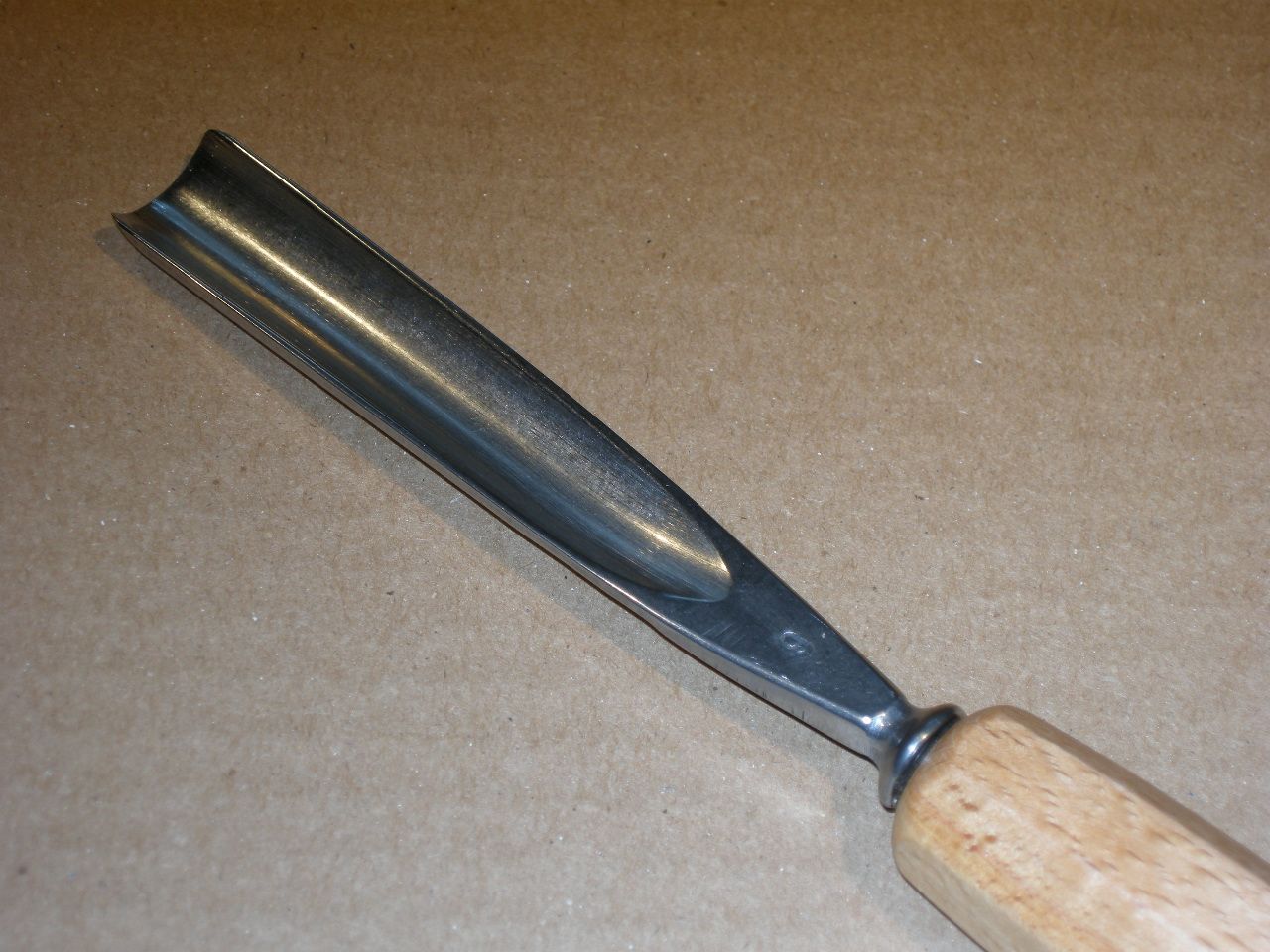 STUBAI Stechbeitel lang poliert Form 9 40 mm