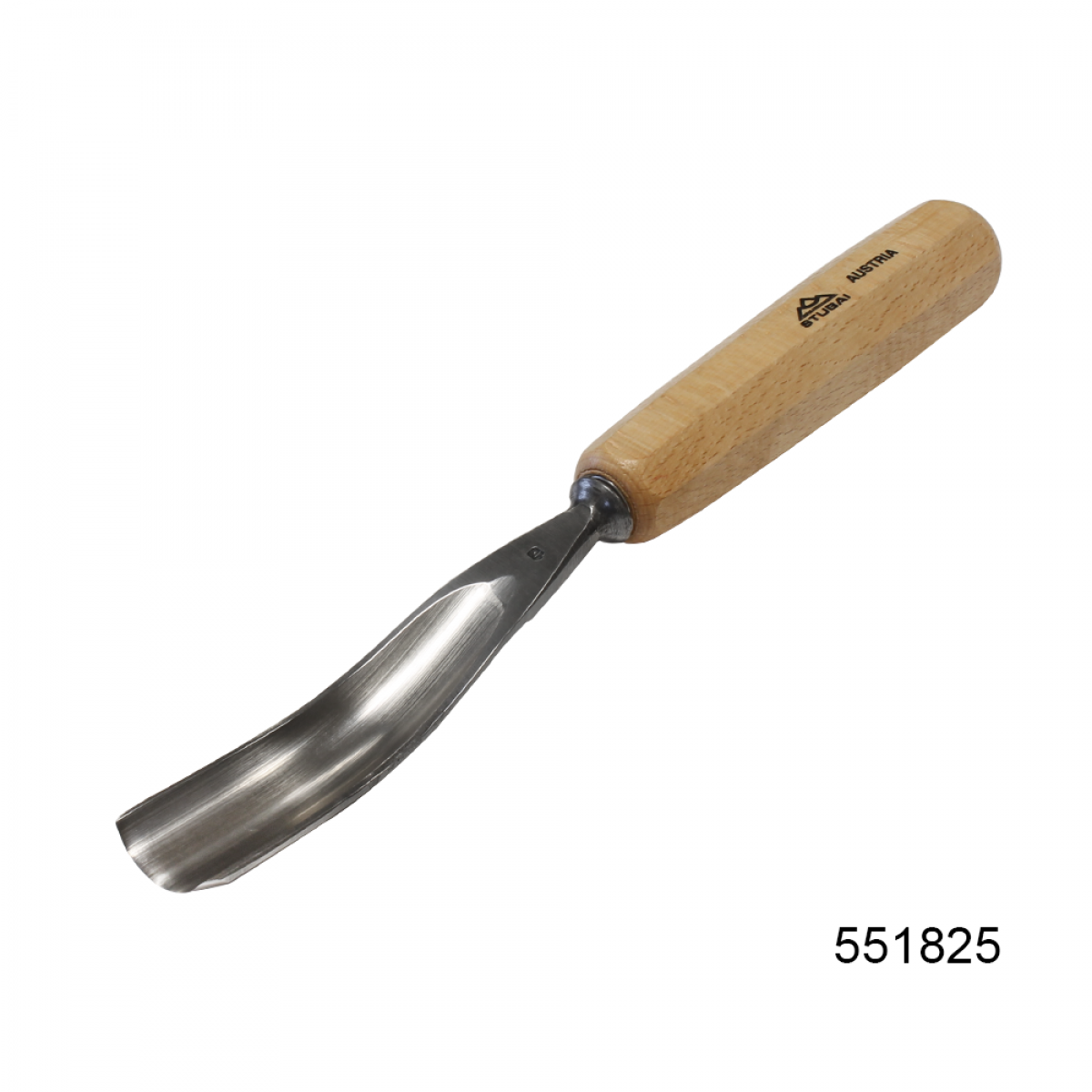 STUBAI Stechbeitel lang poliert Form 18 25 mm