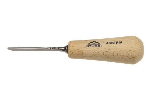 Stubai Gerades Mikro-Hohleisen 10 mm, Birne Heft
