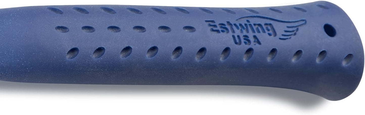 ESTWING Klauenhammer mit Vinylgriff, gerade, Ø25mm 450g, glatte Bahn
