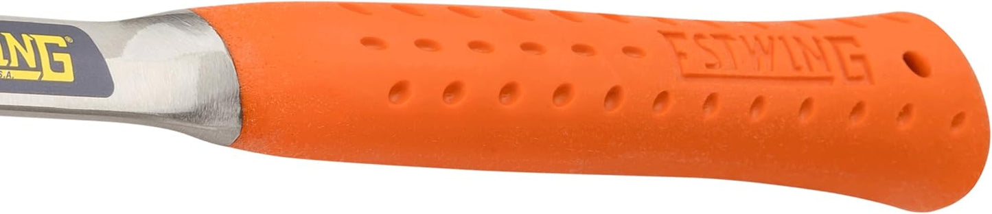 ESTWING Pickhammer mit Vinylgriff, 16x18 mm, 615 g | Geologenhammer aus Stahl | glatte Bahn & Spitze | Rock Pick Hammer | ideal für Gestein, Mineralien, Fossilien & Gebirge