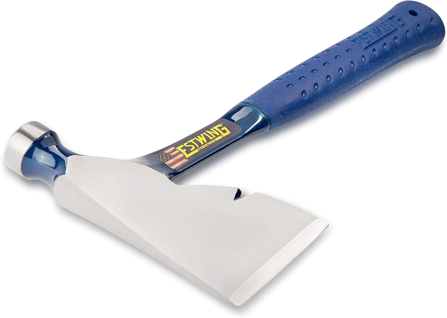 ESTWING Zimmermannsbeil 880 g | 90 mm Schneide | 330 mm Länge | Aus einem Stück geschmiedet | Glatte Bahn | Shock Reduction Grip® | Profi-Beil für Handwerker & Heimwerker | Made in USA
