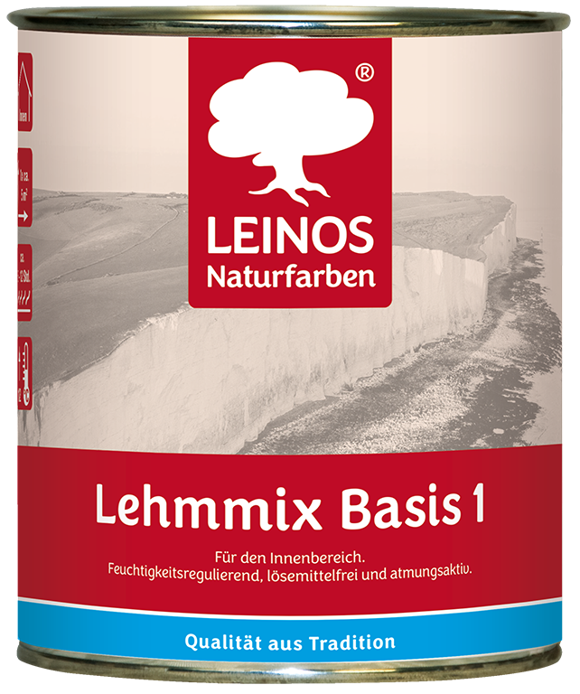 LEINOS Lehmmix 656 | Individuell angemischte Lehmfarbe für natürliche Raumgestaltung | umweltfreundlich, wohngesund & diffusionsoffen | schafft optimales Wohnraumklima und authentische Naturfarboberflächen