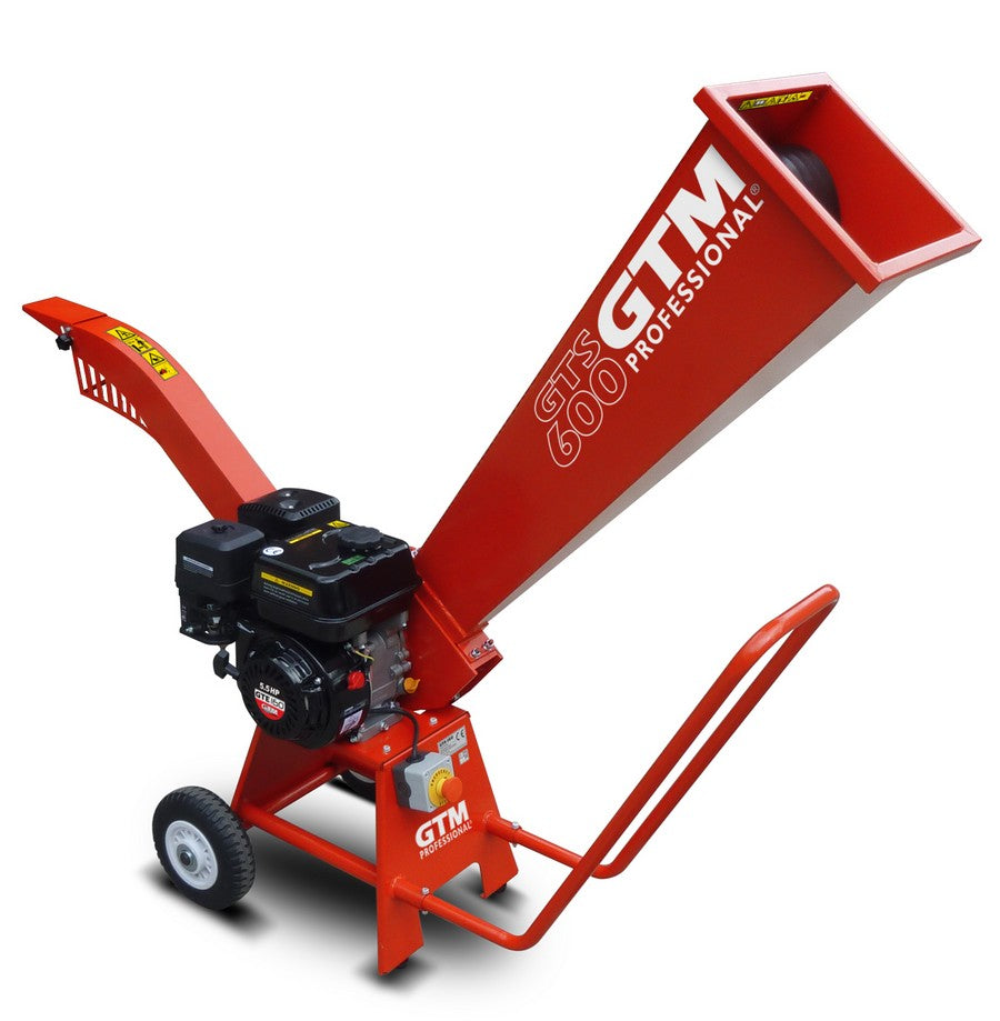 GTM Häcksler GTS600 mit starkem 5,5 PS Loncin G200F Motor