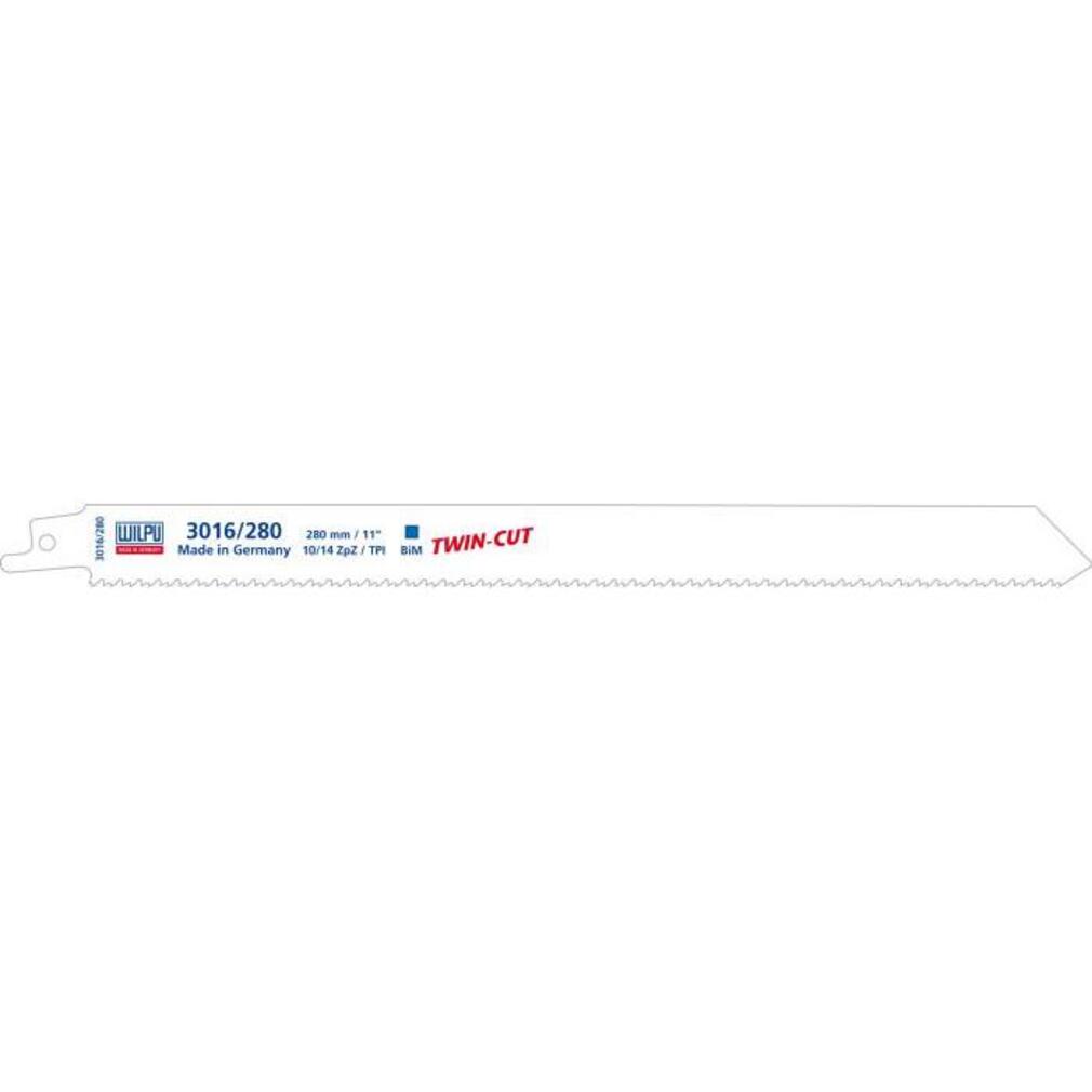 Wilpu 5 Säbelsägeblätter für Metall 280x19x0,9mm Z10/14