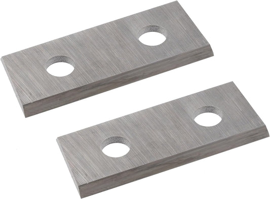 HM Wendeplatte 35° | 100x13x1,5mm a=60mm |2 Stück | sehr gut geeignet für MDF, Spanplatten, Hartholz | gut geeignet für Weichholz |für Wendeplattenwerkzeuge  | Nutfräser