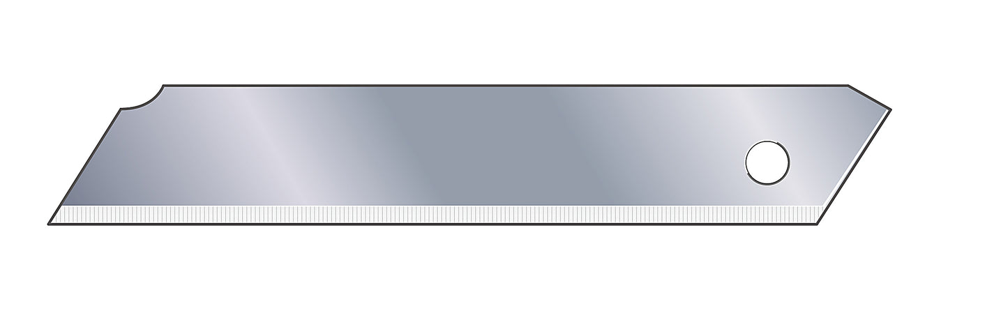 TAJIMA Ersatzklinge SOLID ENDURA 18mm 10 Stück, TAJ-19059, ohne Bruchstelle