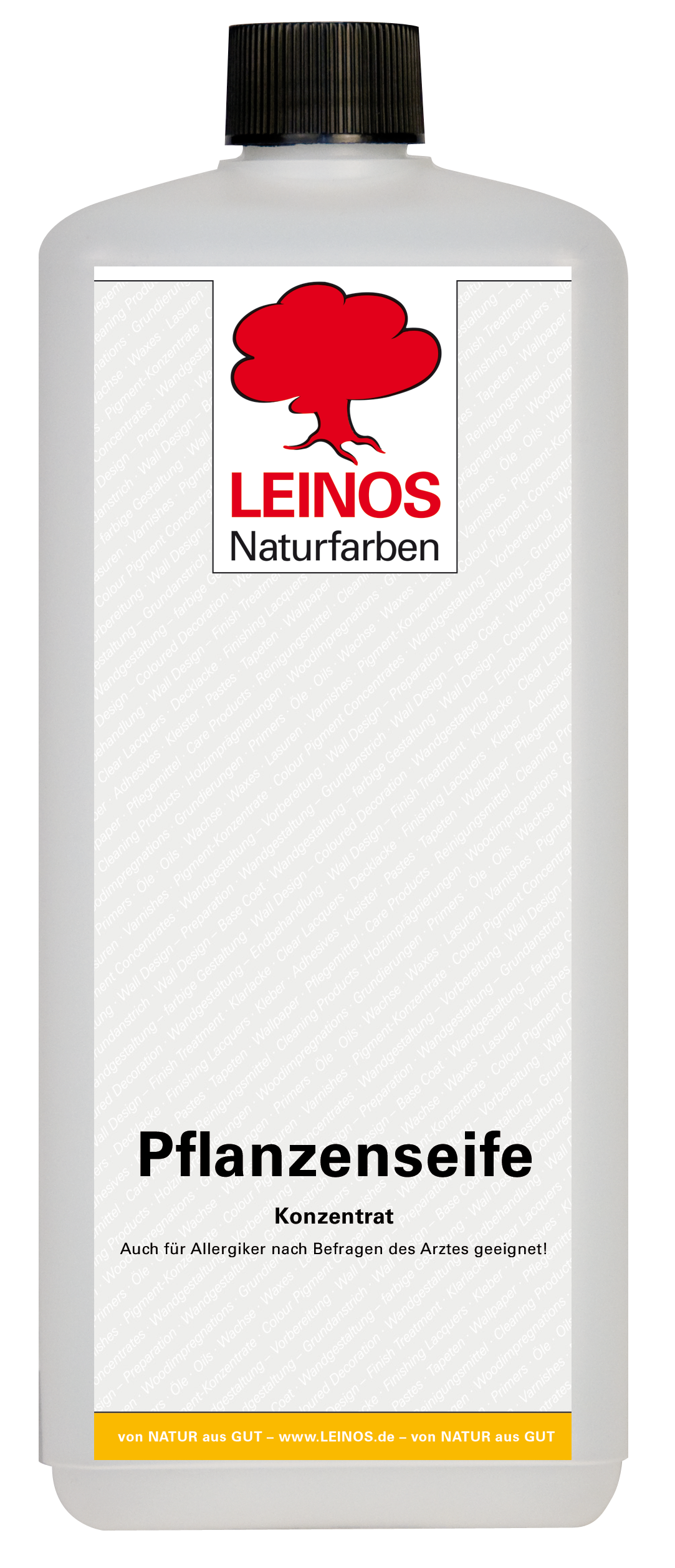 Leinos-Pflanzenseife 930 1 Liter Naturseife – Rückfettender Universalreiniger aus Pflanzenölen für geölte, gewachste & lackierte Flächen – natürlich, ergiebig & biologisch abbaubar