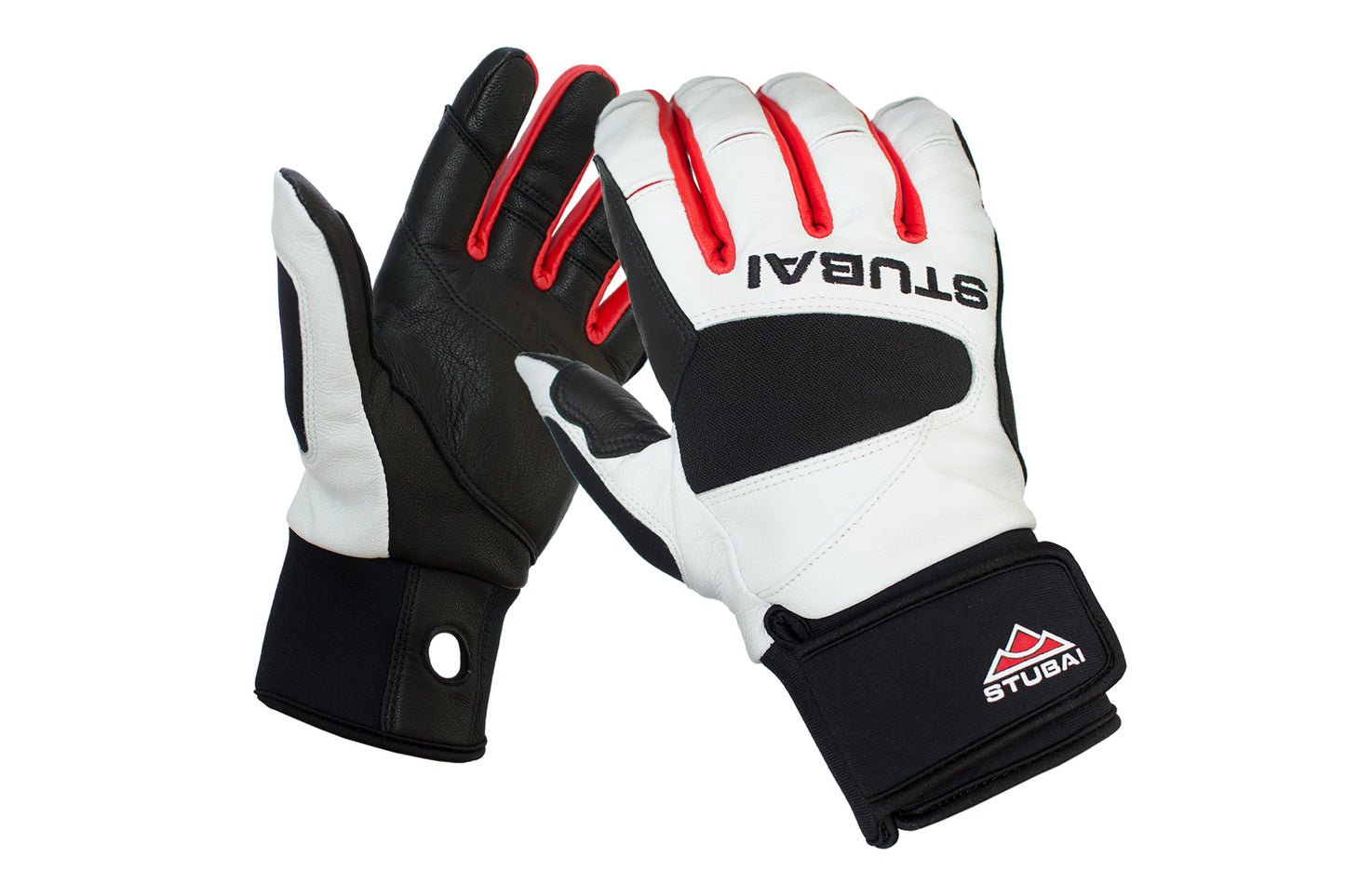 STUBAI Seilhandschuhe Iconic M | fürs Abseilen, Eisklettern, Drytooling oder Klettersteiggehen konzipiert | aber auch für Skitouren und Wandern | Unisex