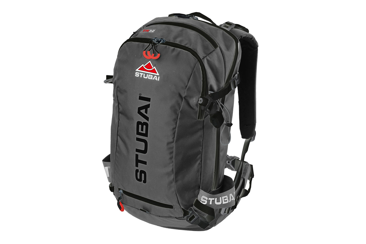 STUBAI Skitourenrucksack THIRTY 3.0 | 32 L Volumen | leicht (1,2 kg) | mit Ski-, Snowboard-, Helm-, Pickelhalterung | Sicherheitsfach, Brillenfach, Trinksystem-kompatibel | Modell 9507