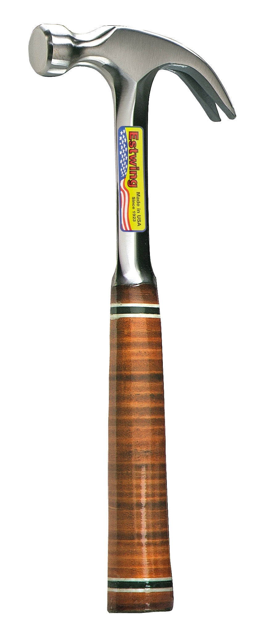 ESTWING Klauenhammer mit Ledergriff, gekröpft, Ø25mm 450g