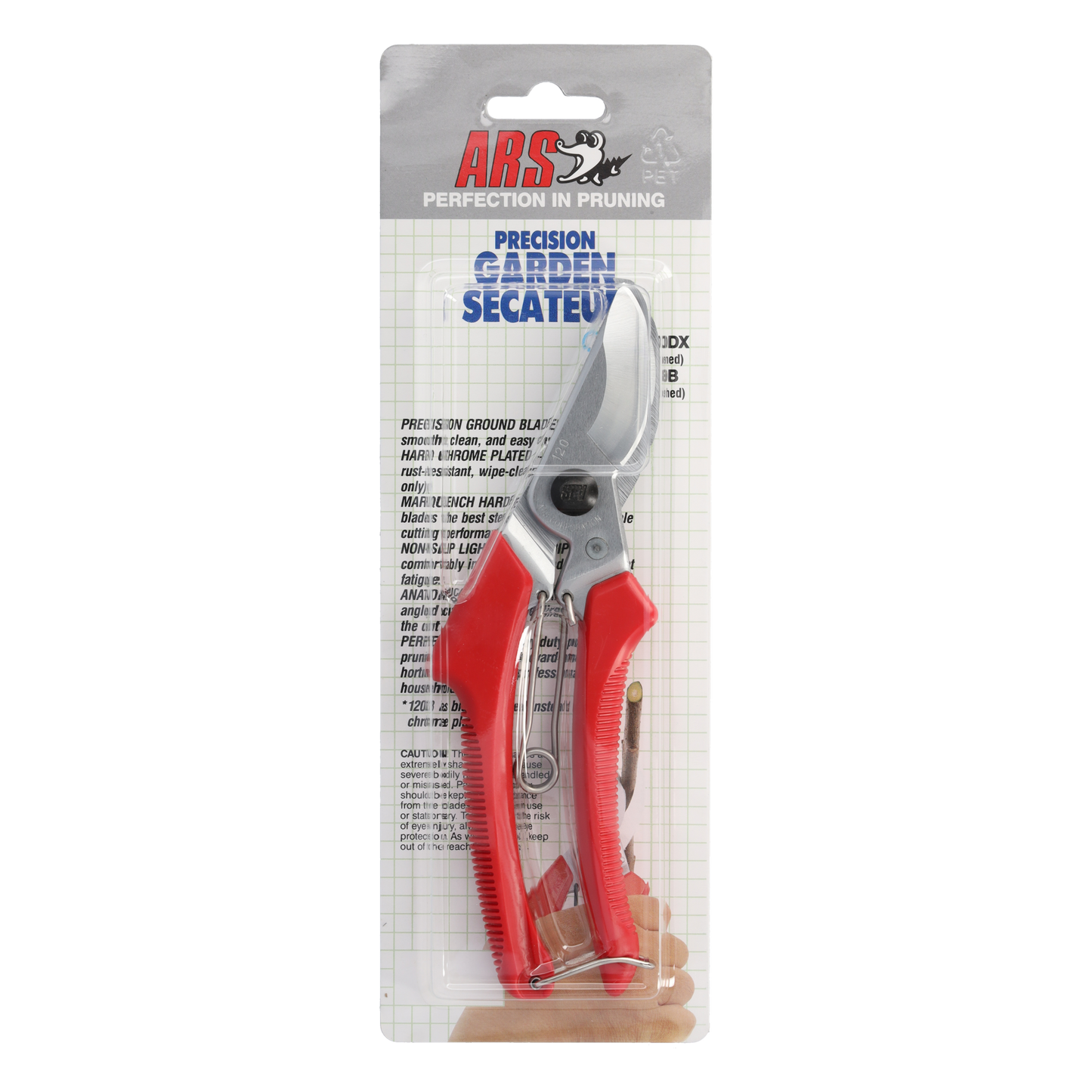 Cut360 Kleine Gartenschere, Rosenschere für Zweigdurchmesser bis Ø 22 mm, Kleine Gartenschere perfekt ausbalanciert